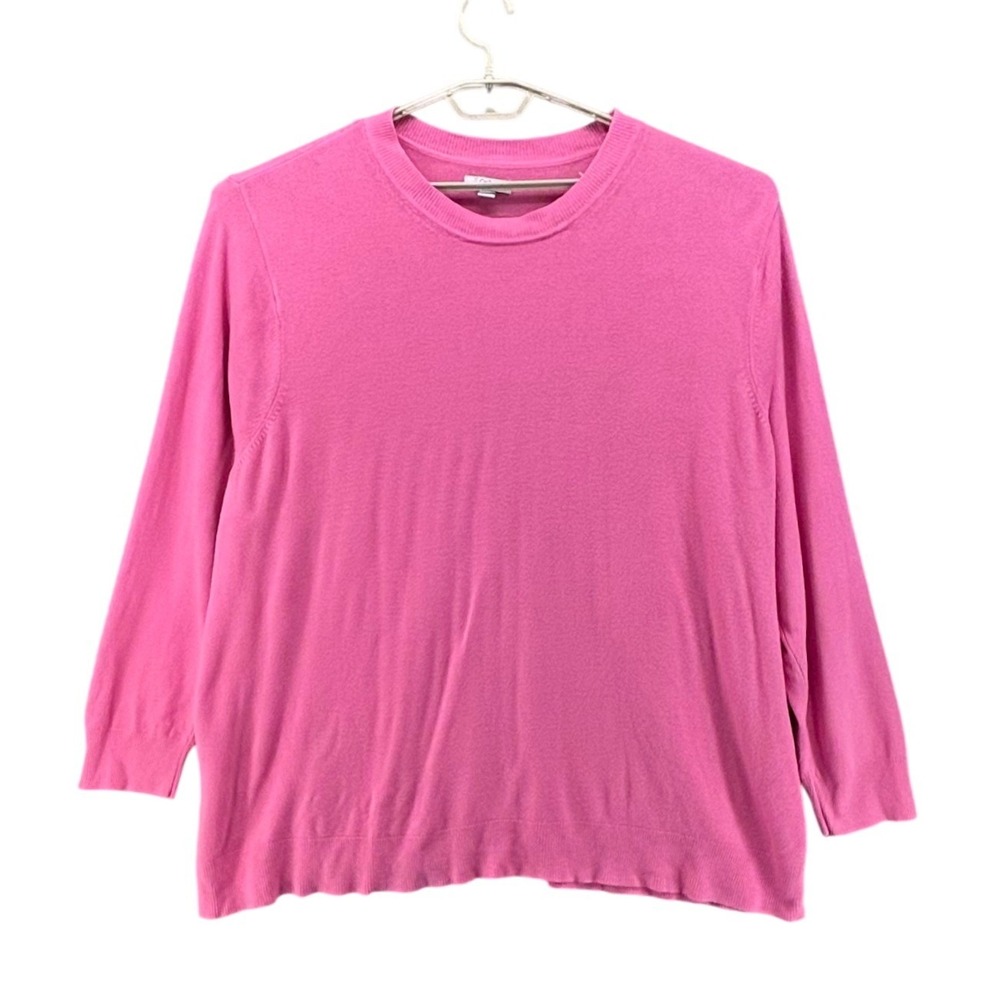 Croft & Barrow Womens Sweater Size 5X Winter Cozy Basic Sweater Staple Simple